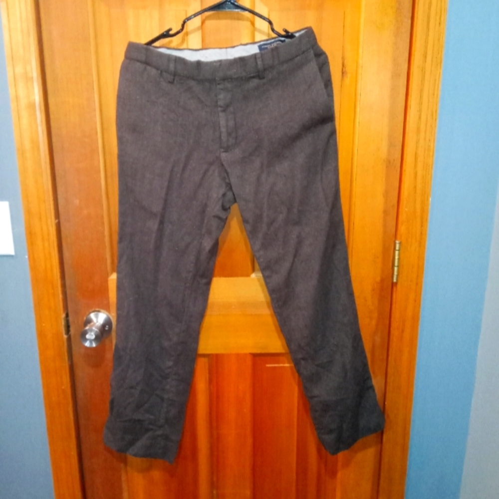 Banana Republic brown wool dress pants size 32/32
